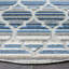 Tapis d'intérieur / extérieur à motif géométrique Longridge Performance-71755397