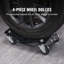 Car Dolly Wheel Tire Dolly Heavy Duty Skate Auto Repair Dolly 2721.6 kg