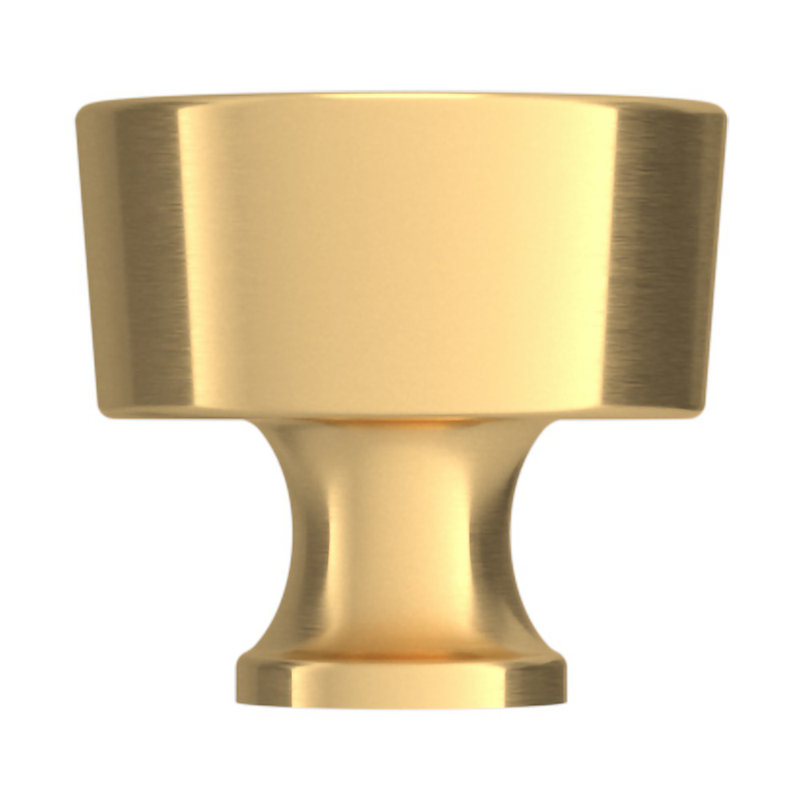 4972 Hollywood Hills Knob, Satin Brass