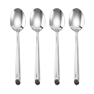 Cuillère demi-lune en acier inoxydable Towle Living Wave
