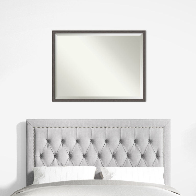 Miroir mural Florence, Rectangle, 31,75 po x 41,75 po, Étain
