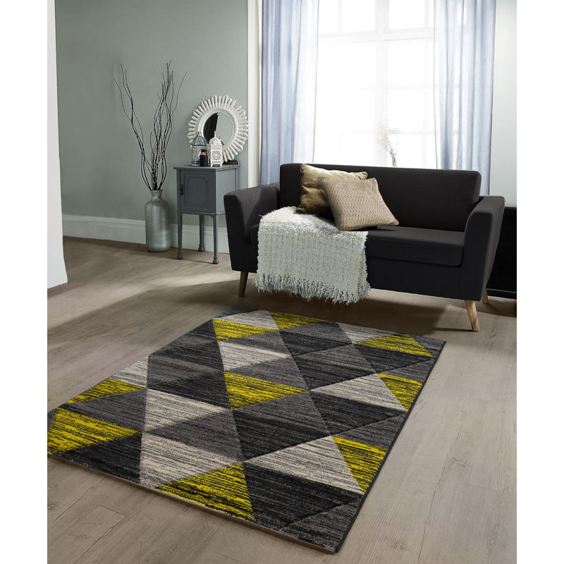 Westhoff Vision Ochre Rug, Rectangle 120 x 170cm