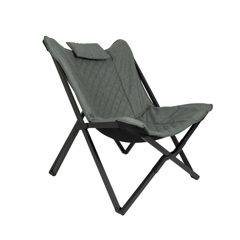 Trigg Reclining Camping Chair, Green