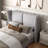 Upholstered Wingback Bed-89099572