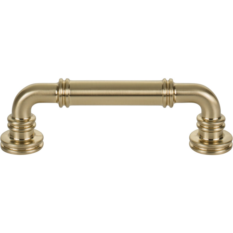 Cranford Bar Pull, Polished Nickel, 3 3/4" Center to Center