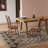6-Person Solid Wood Trestle Dining Table-1177672315