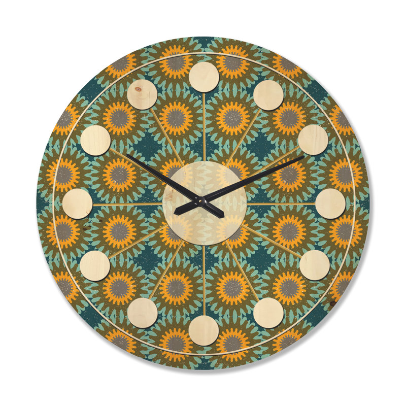 Solid Wood Wall Clock, Extra Large