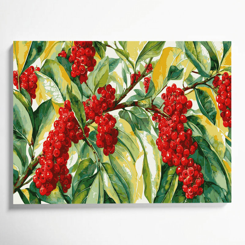 «Fruit Miracle Fruit», art mural sur toile, H 11 po x l 14 po