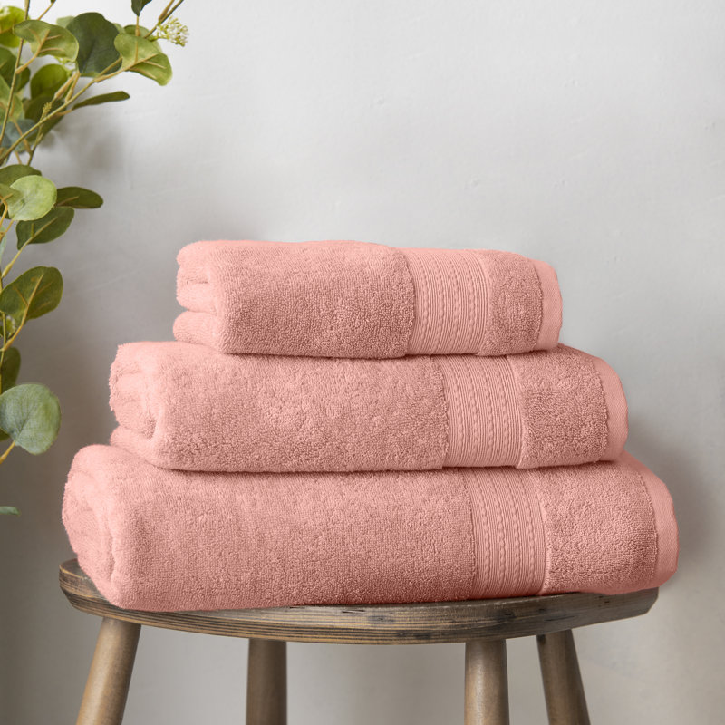 Supima Cotton 100% Cotton, Bath Towel, Pink