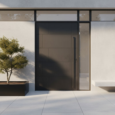 Rubix Iron Pivot Door