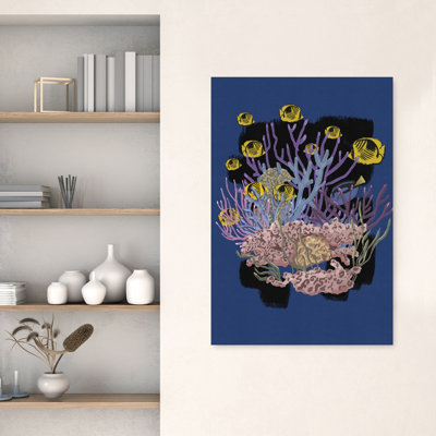 «Vibrant Reef Fish», impression d'art mural nature