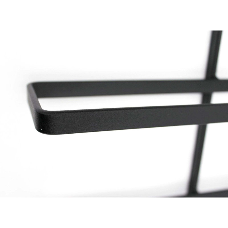 Calcidon Wine Bottle Rack Black