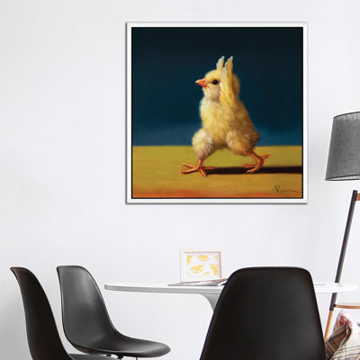 Yoga Chick Warrior I 1 Piece Wall Art on Canvas