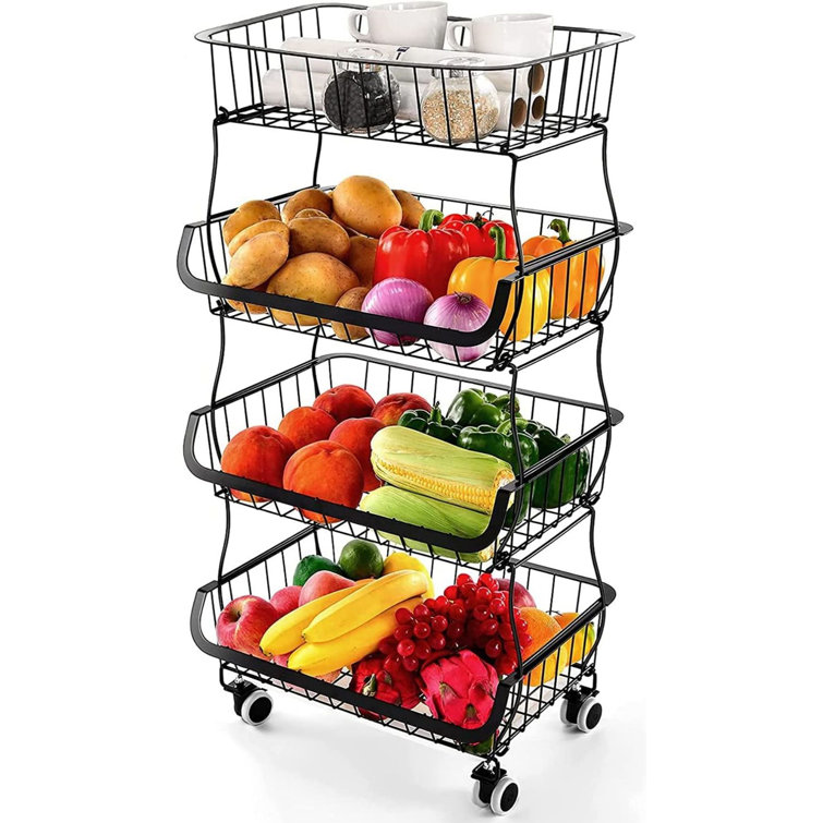 A Home Metal Fruit and Vegetable Storage A Home