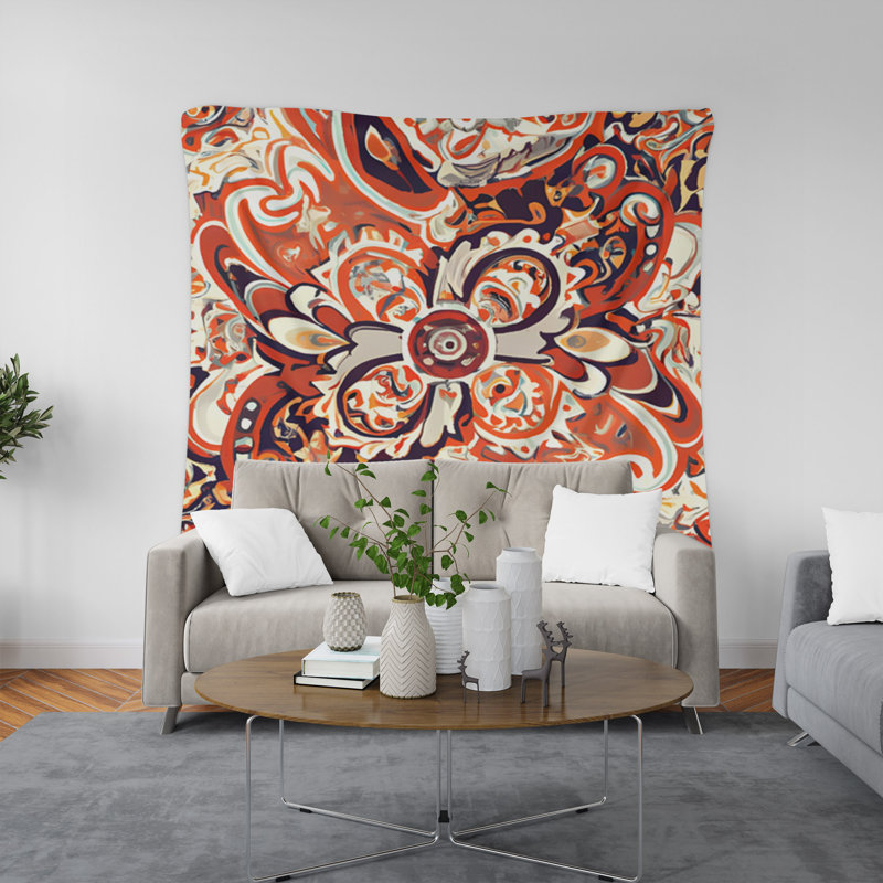 Tapisserie murale, H 88 po x l 104 po