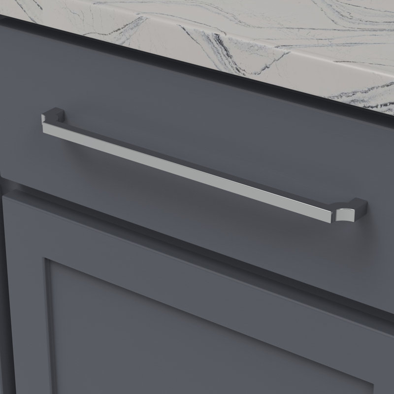 Monarch Bar / Handle Pull, 12", Chrome