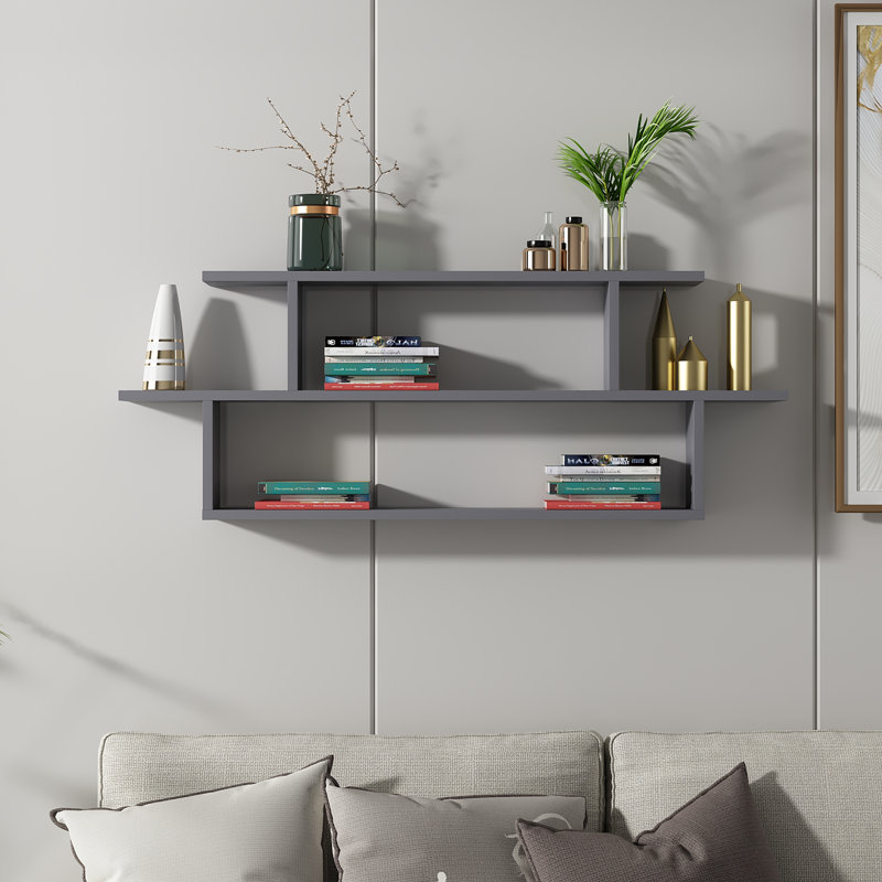 Raluca Floating Shelf, Anthracite