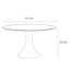 Table de salle à manger simple et moderne-106693019
