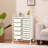 Rebrilliant 15 Drawer Rolling Organizer Cart Utility Storage Tools Scrapbook Paper Multi-use-2081541934