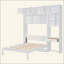 Lit escamotable mural avec bureau, armoire supérieure et tablettes de rangement, lit pliable peu encombrant-722115510-722115509