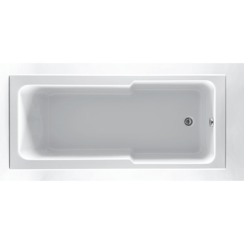 Jahara 1700mm x 750mm Soaking Acrylic Bathtub