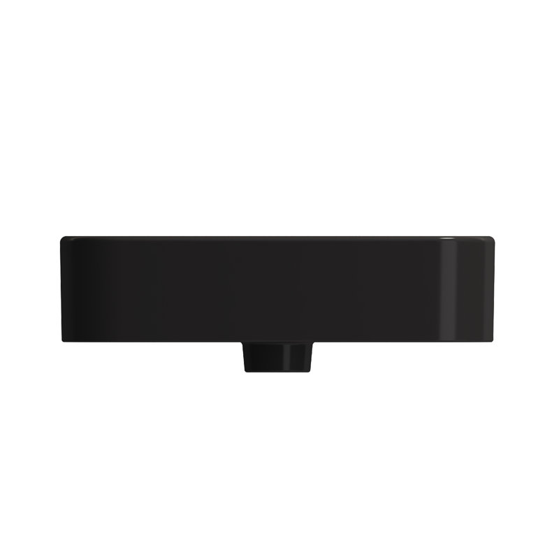 Parma 15.35 in. L Bathroom Sink, Matte Black