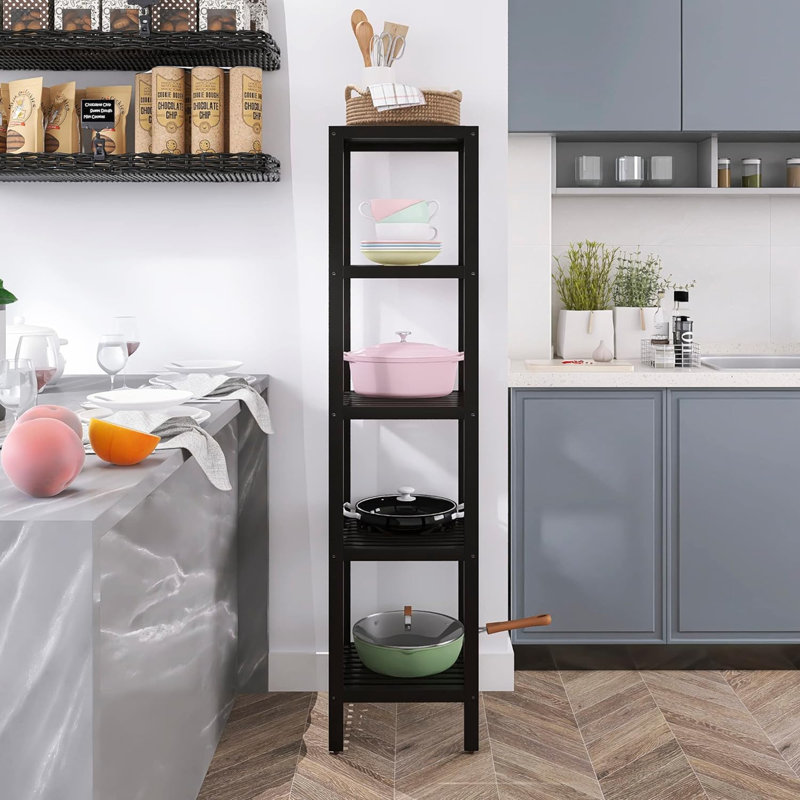 Bathroom Storage Shelf, Black