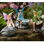 Hallman Fairies UV Resistant Resin Garden Statue