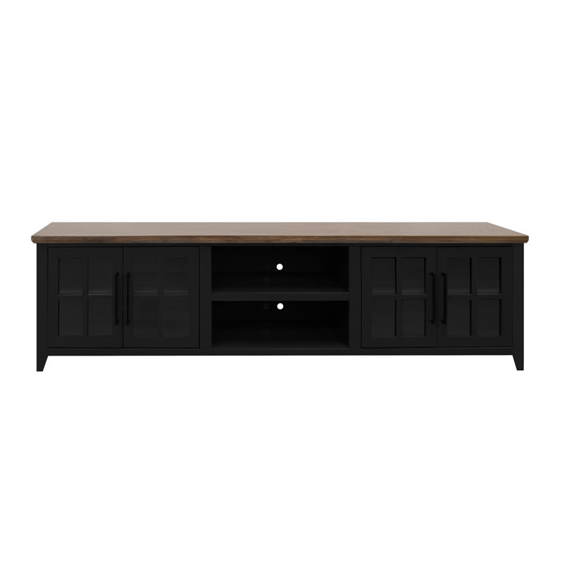 Console de meuble télé 96 pouces Providence, Noir