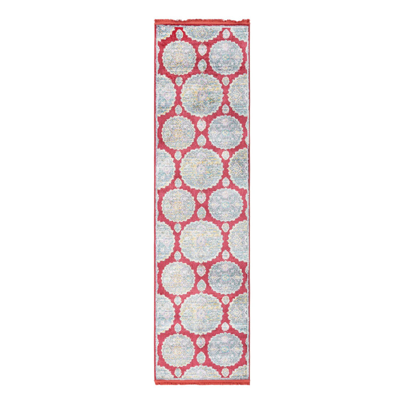 Tapis Paragon_Rouge, Tapis de couloir 2 pi 7 po x 10 pi