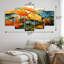 Plants & Flowers Wall Decor on Metal