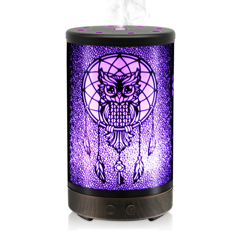 Diffuseur d'huiles essentielles en métal Daroma Owl