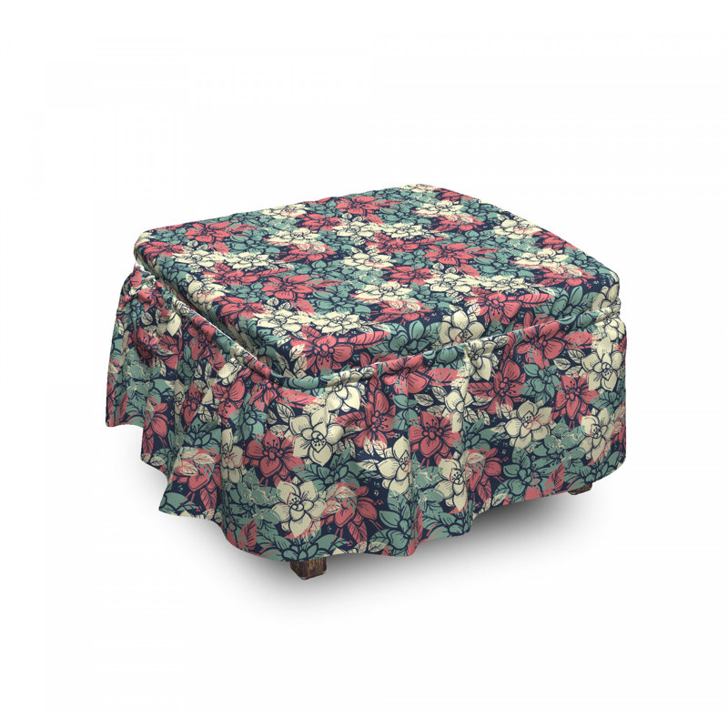 Housse pour repose-pieds romantique summer