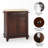 Hedon Solid Wood Top Kitchen Cart-11162112