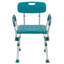 Chaise de bain et de douche à hauteur ajustable en aluminium Jane