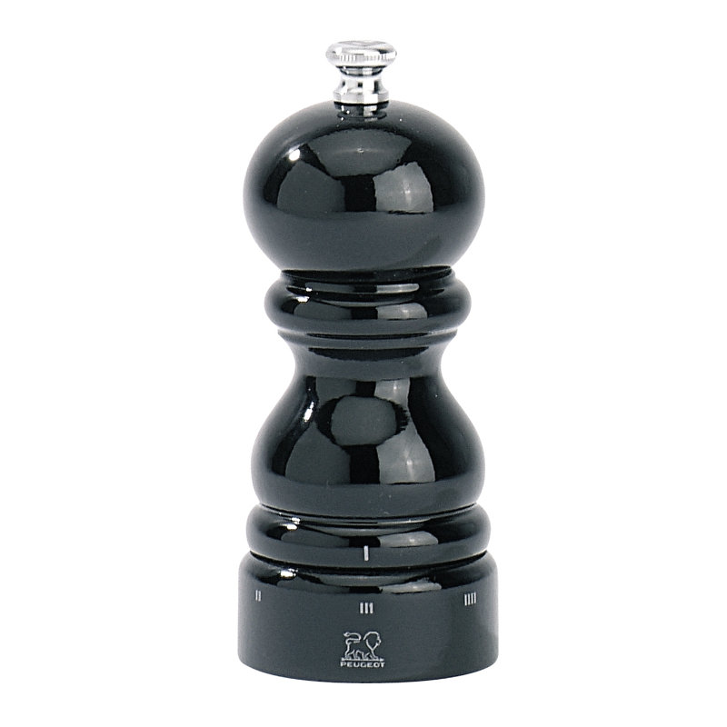 Brand PARIS U´Select Wood Pepper Mill, 12cm H, Black