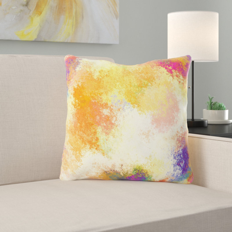 Masam Throw Pillow, Microsuede, Indoor