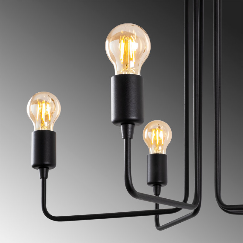 Lustre 5 lumières façon bougie Chasse