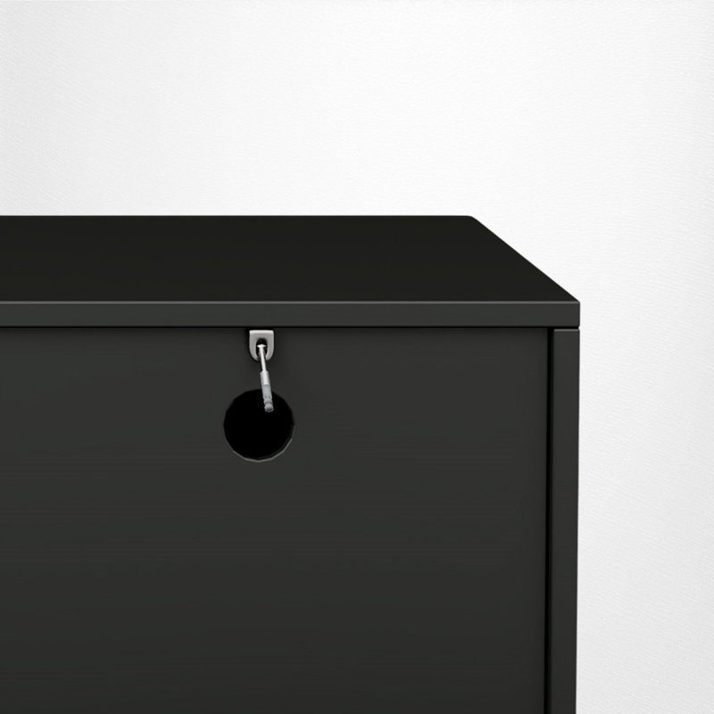 Tv Stand For Tvs Up To 75", Black