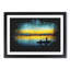 Boat Under the Sunset Vol.1 Paint Splash - Picture Frame Graphic Art-62805912-62805913