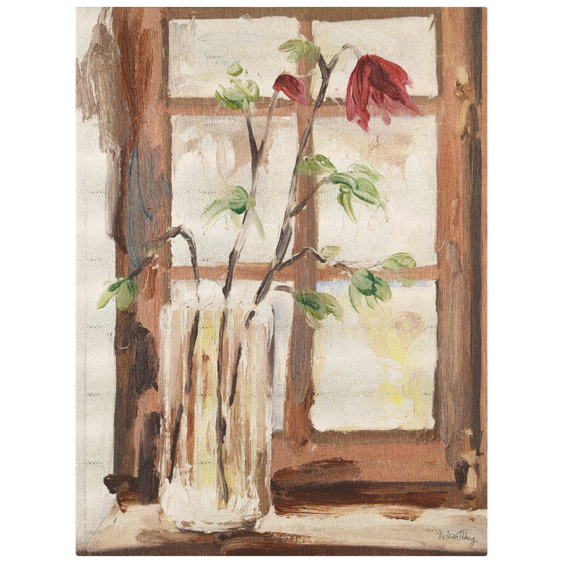 Timeless Serenity I Gold Metallic Shagreen Wrapped Canvas Wall Art