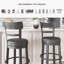 Tabouret de bar rotatif Daiah