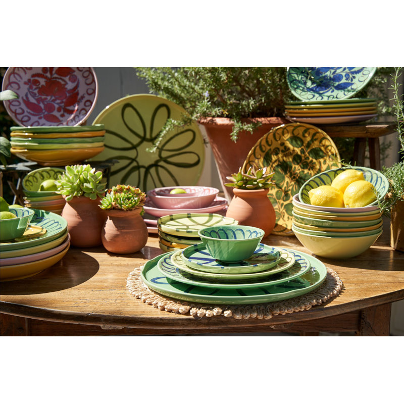 Amalfi Dinner Plate - 10.6", Mustard