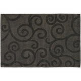 Pernille Wool Floral Area Rug in Brown