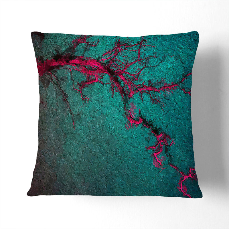 Square Throw Cushion, 55cm H x 55cm W x 20cm D, Black