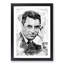 Cary Grant in Abstract - Picture Frame Graphic Art Print-55681012-55681016