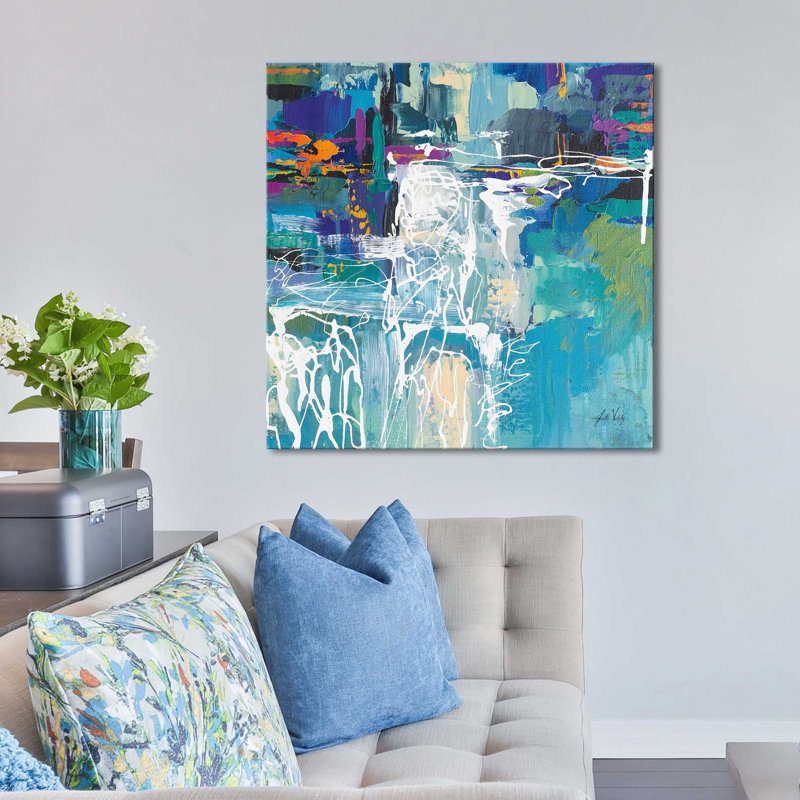 Motion (Square) par Jeanette Vertentes, reproduction, Toile tendue, H 24 po x l 24 po x P 1,5 po