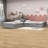 Twin Size L-Shaped Platform Bed with Trundle and Two Drawers-506098553