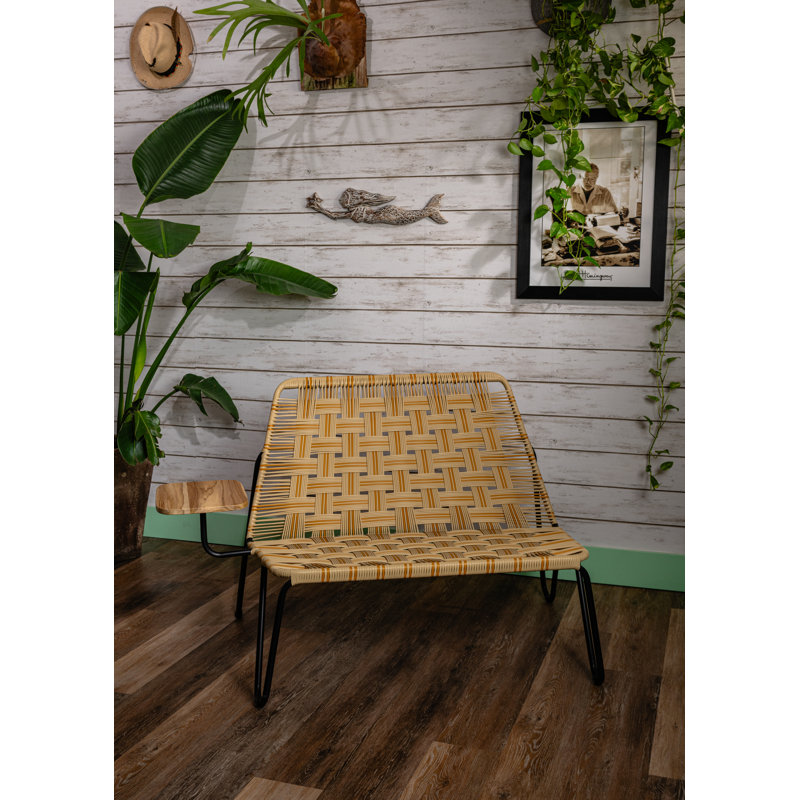 52 " W Metal Loveseat