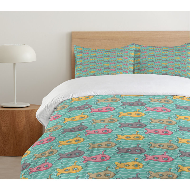 No Duvet Cover, California King Duvet Cover + 2 Standard Shams